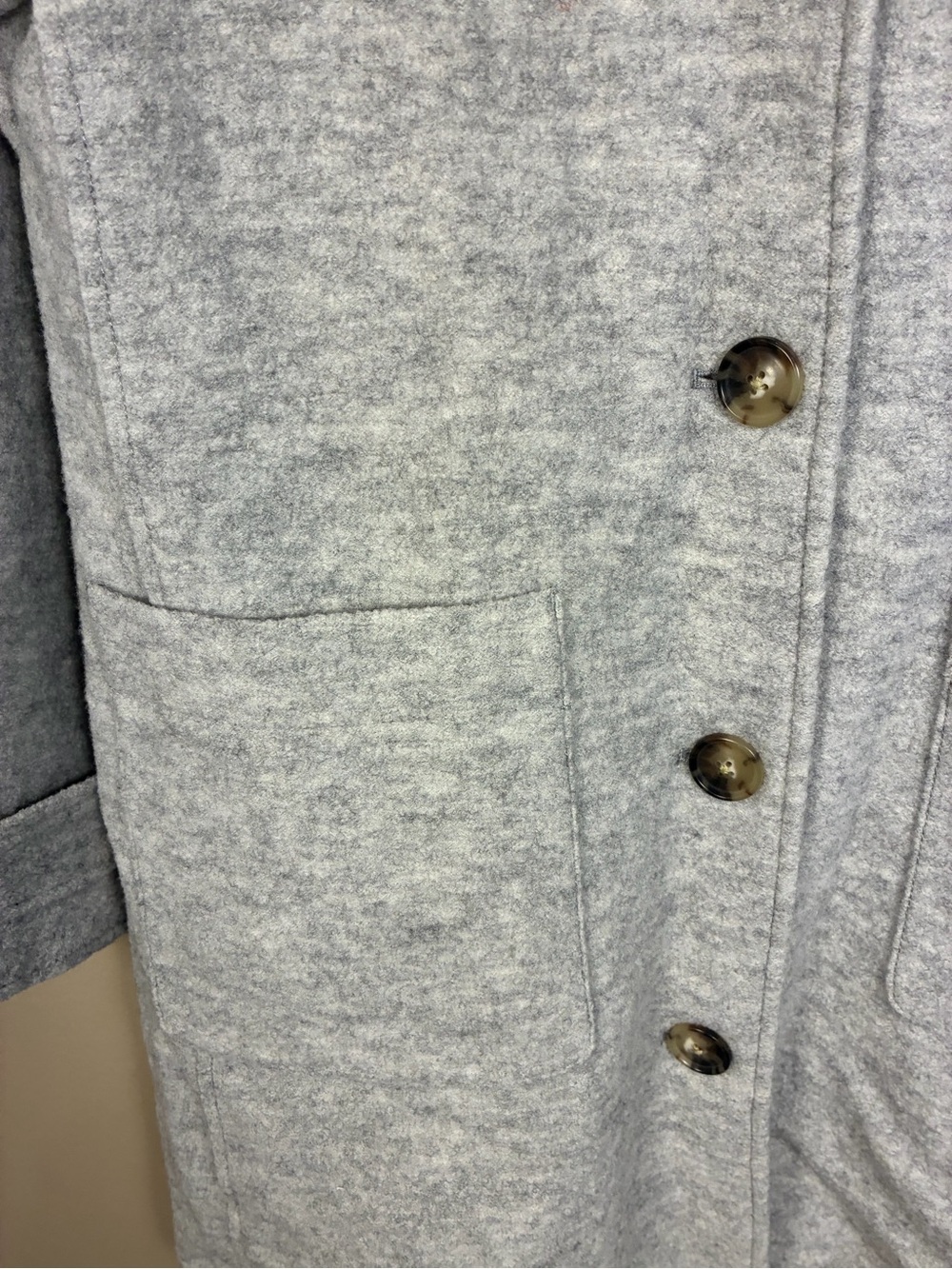 J.Crew Italian Boiled Wool Manifattura Di Carmignano Lady Coat - Picture 9 of 15
